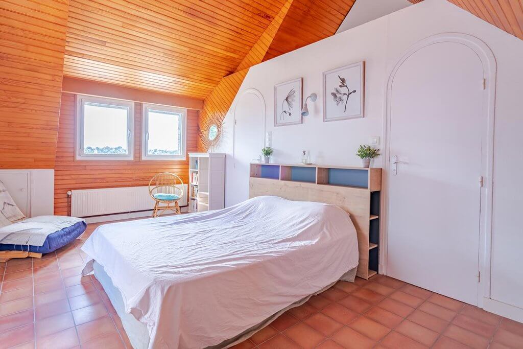 Ty Cocoz, chambre vue mer